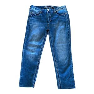 Seven7 Skinny Tummyless Slimmer High Waist Ankle Blue Jeans Size‎ 14